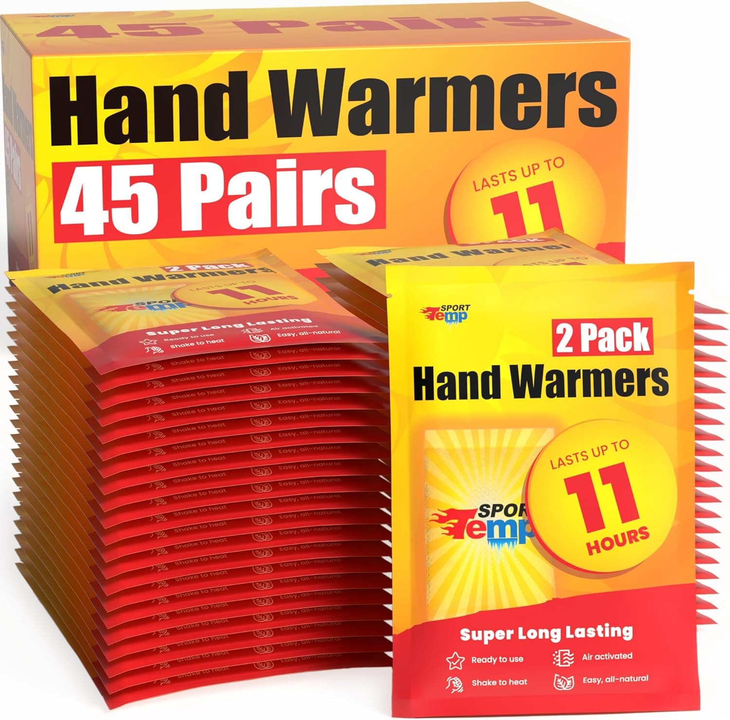 Air Activated Hand Warmers Up to 11 Hours 🔥🧤