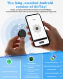 Thumbnail 1 de Air Tags for Android 4-Pack tracker 🎧