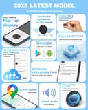 Thumbnail 2 de Air Tags for Android 4-Pack tracker 🎧