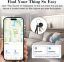 Thumbnail 3 de Air Tracker Tags 4-Pack Bluetooth Tracker for Apple Find My 📱