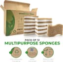 Thumbnail 3 de AIRNEX Biodegradable Natural Kitchen Sponge 12 pack 🧽