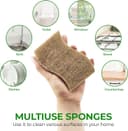 Thumbnail 5 de AIRNEX Biodegradable Natural Kitchen Sponge 12 pack 🧽