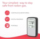 Thumbnail 3 de Airthings Corentium Home Radon Detector 223, pCi/L 📷