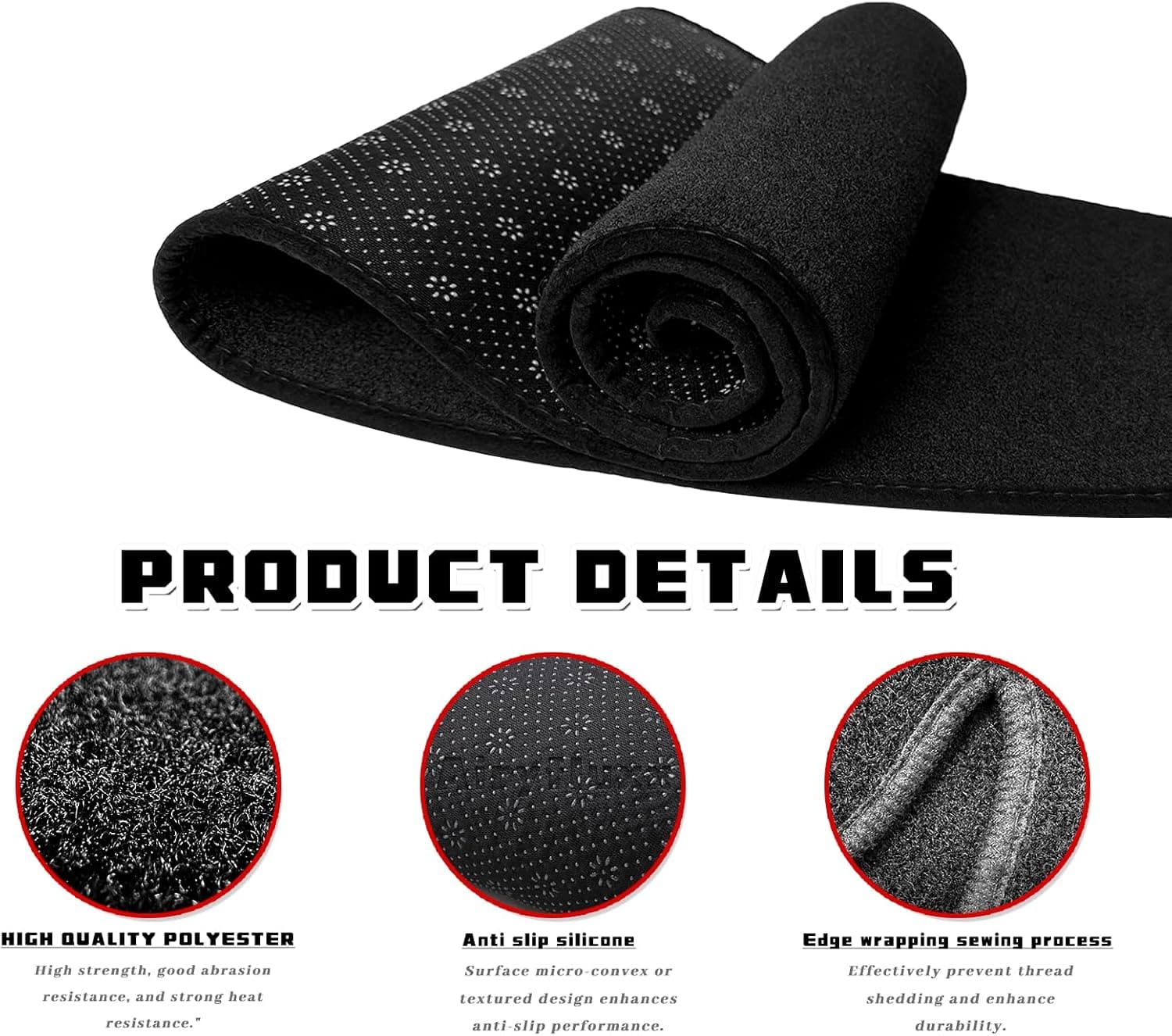 Airyfluxx Dashboard Cover for Ford Escape 2020–2024 🚗