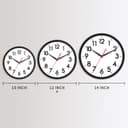 Thumbnail 2 de AKCISOT 12 Inch Silent Wall Clock for Home 🕰️