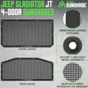 Thumbnail 1 de Alien Sunshade Jeep Gladiator Sun Shade 2018–2023 🚙