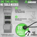 Thumbnail 2 de Alien Sunshade Jeep Gladiator Sun Shade 2018–2023 🚙