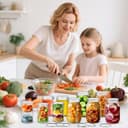 Thumbnail 5 de Aliggbent 70mm Regular Mouth Canning Lids 130 pcs 🫙