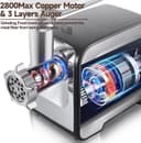 Thumbnail 5 de ALTRA LIFE Meat Grinder 2800W electric meat grinder 📷