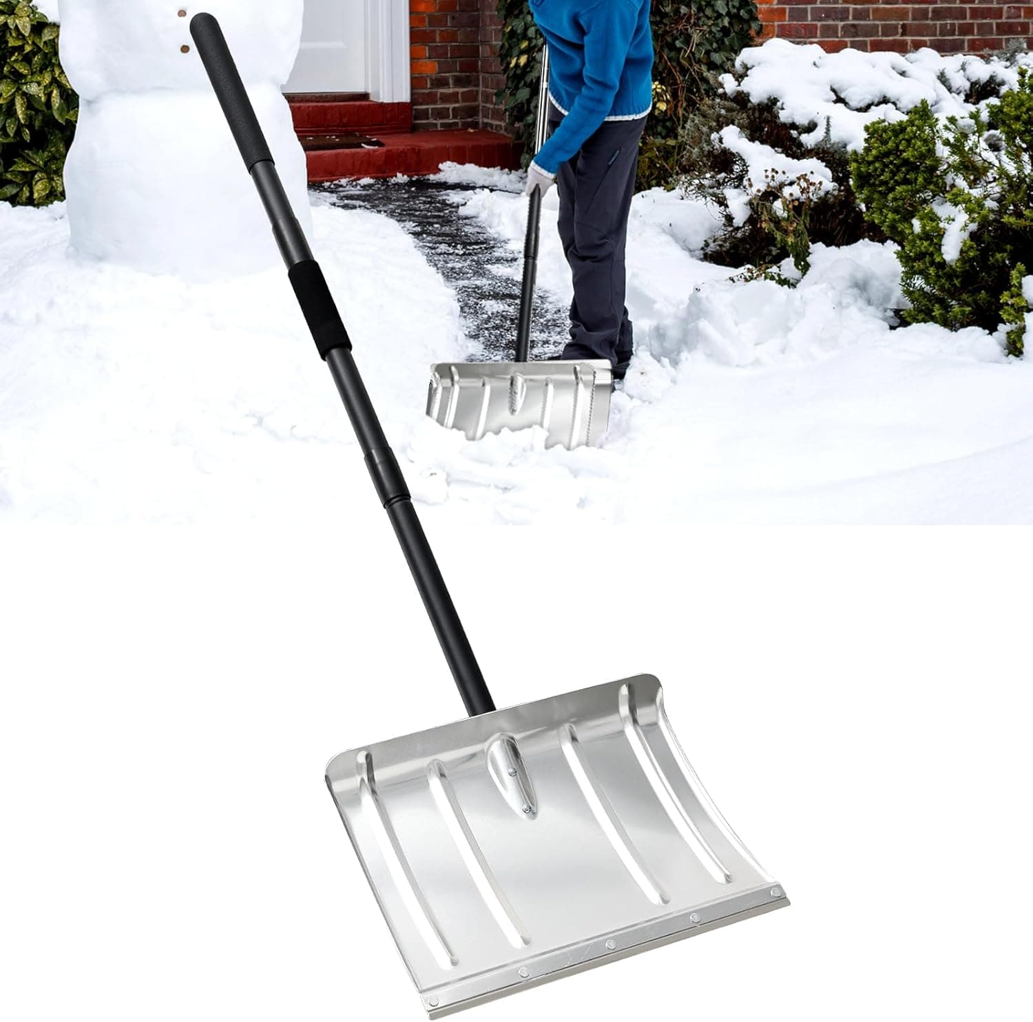Aluminum Snow Shovel Portable for Snow Removal ⌛️📦?