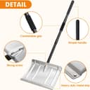 Thumbnail 5 de Aluminum Snow Shovel Portable for Snow Removal ⌛️📦?