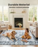 Thumbnail 2 de AMADA HOMEFURNISHING 5x7 washable area rug 🏠