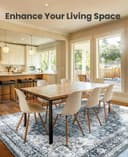 Thumbnail 3 de AMADA HOMEFURNISHING 5x7 washable area rug 🏠