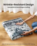 Thumbnail 6 de AMADA HOMEFURNISHING 5x7 washable area rug 🏠