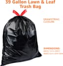 Thumbnail 2 de Amazon Basics 39-Gallon Leaf Bags, 40 Count 📦