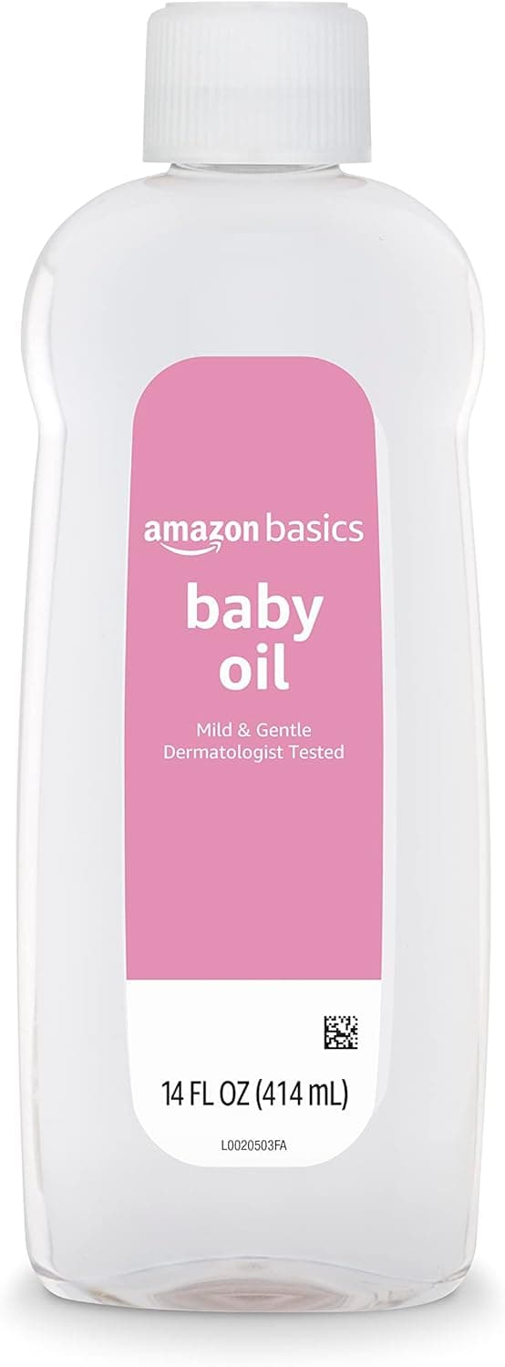 Amazon Basics Baby Oil 14 fl oz baby oil 🧴