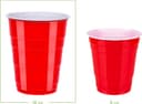 Thumbnail 2 de Amazon Basics Disposable Plastic Party Cups 18 oz, 120 count 🥤