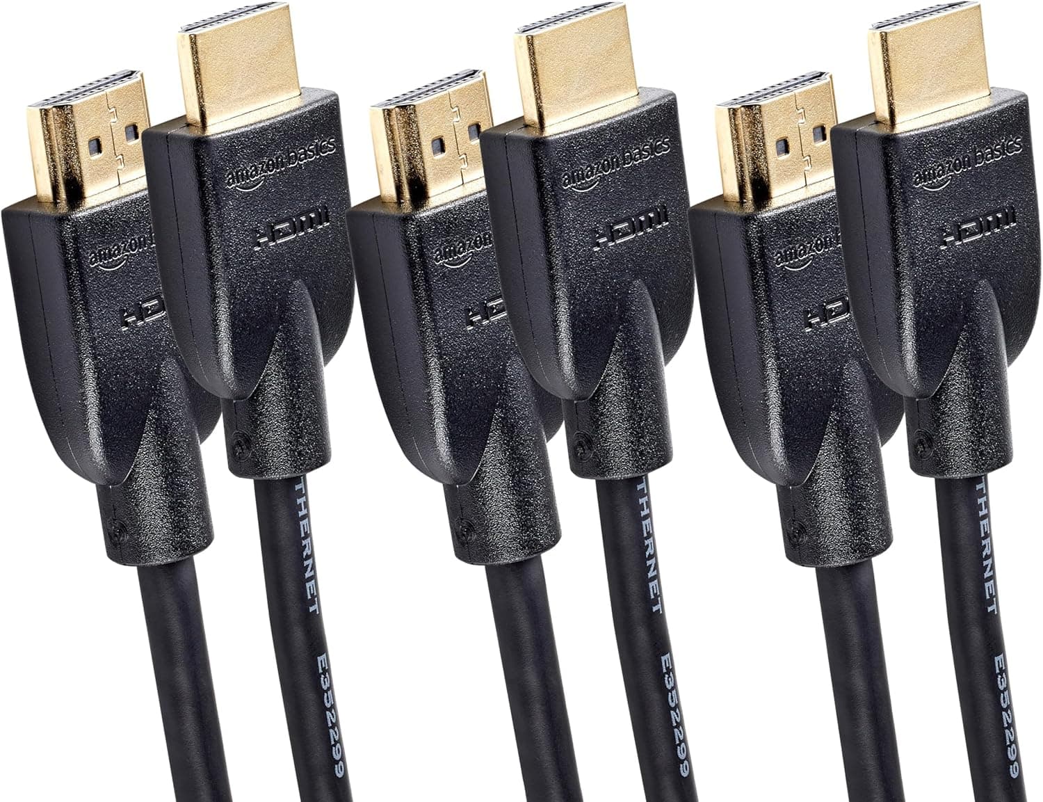 Amazon Basics HDMI Cable 6ft 3-Pack 🎧