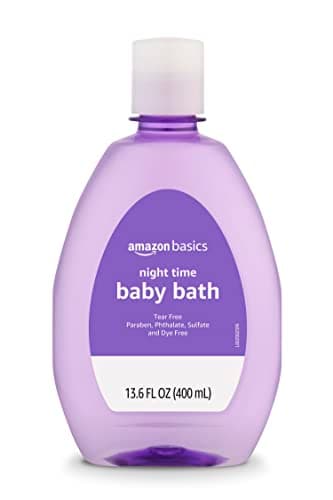 Amazon Basics Night-Time Baby Bath 13.6 fl oz 🛁