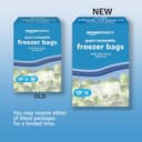 Thumbnail 1 de Amazon Basics 1-qt freezer bags, 120 pcs 🎒