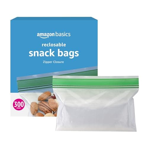 Amazon Basics Snack Storage Bags 300 count 🧴
