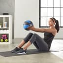 Thumbnail 3 de Amazon Basics Weighted Medicine Ball 10 lb 🏀