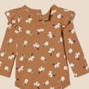 Thumbnail 6 de Amazon Essentials Long-Sleeved Ruffle Bodysuit for Baby Girls 👶