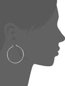 Thumbnail 2 de Amazon Essentials Stainless Steel Rounded Tube Hoop Earrings 🎧