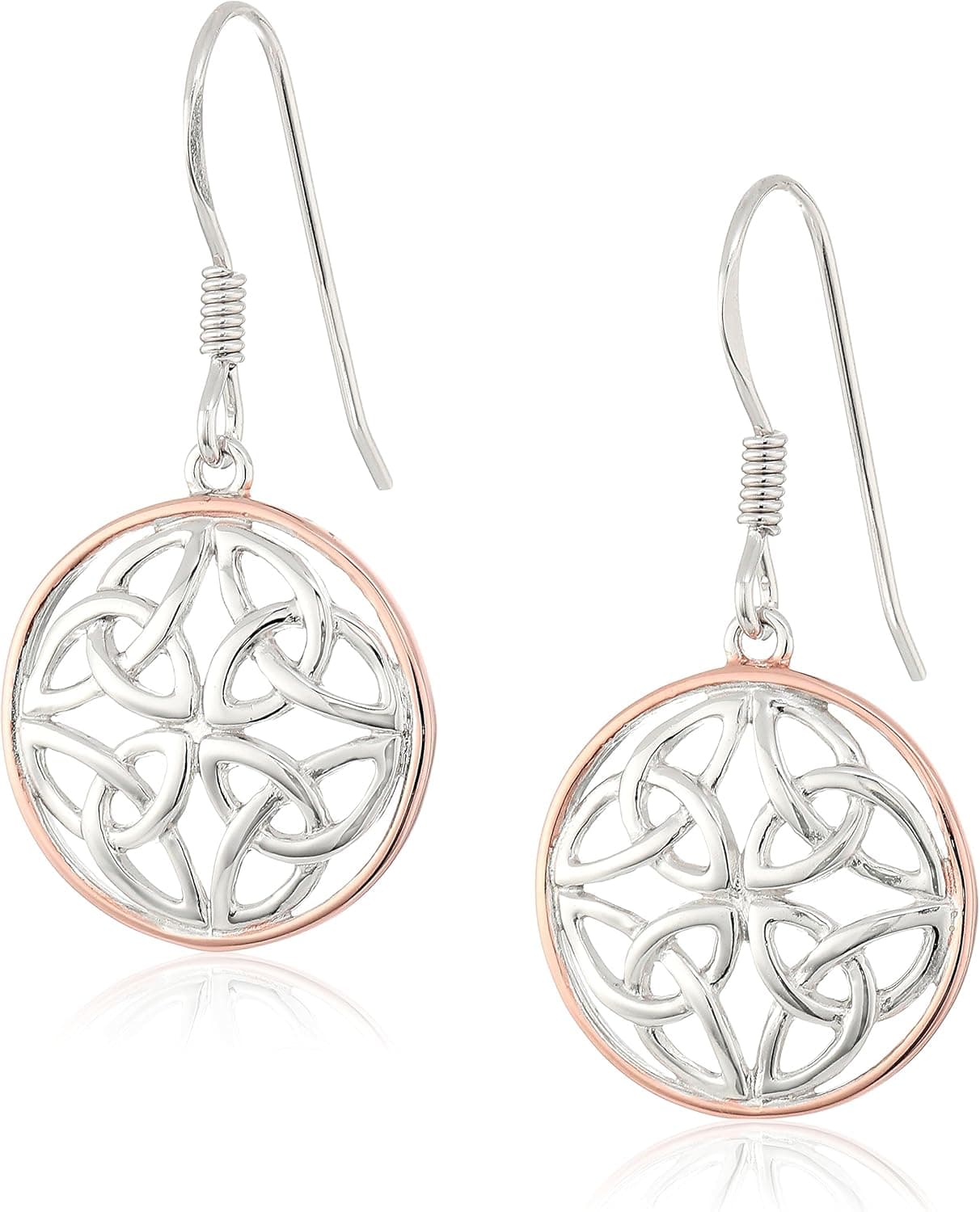 Amazon Essentials Sterling Silver Celtic Knot Earrings 📿