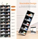 Thumbnail 5 de Amllas New Stackable Shoe Boxes 8-Pack 13″x10.6″x8.3″ 📦