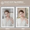 Thumbnail 2 de Amorho 30" x 36" LED Bathroom Mirror — Dimmable ✨🪞