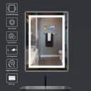 Thumbnail 2 de Amorho LED Bathroom Mirror 24" x 36" dimmable mirror 🪞