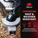 Thumbnail 4 de AMPLOCK U-BRP2516 Trailer Coupler Lock 2-5/16" 🔒