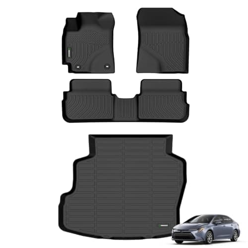 ANBINGO Fit for Toyota Corolla 2009-2013 Floor Mats 🚗