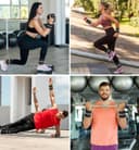 Thumbnail 4 de Ankle Weights Pair 1–20 LBS for Fitness 🏋️