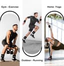 Thumbnail 6 de Ankle Weights Pair 1–20 LBS for Fitness 🏋️