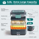 Thumbnail 3 de Annie & Mia Design Electric Lunch Box 100W, 3.5L 🍱