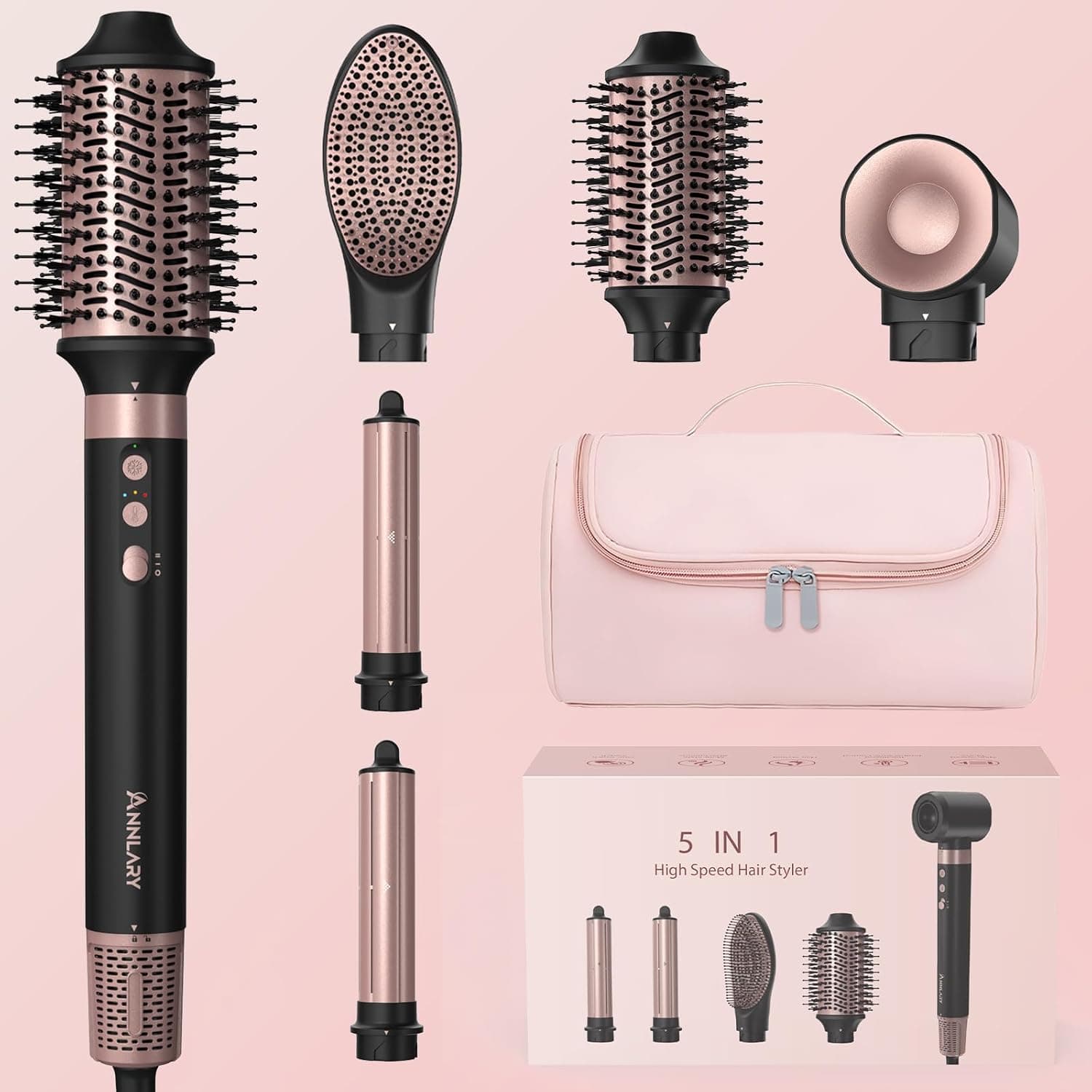 Annlary 5-in-1 Ionic Hot Air Styler 1400W 💇♀️