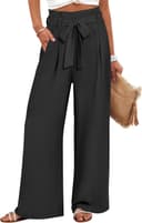 Thumbnail 3 de ANRABESS Wide Leg Palazzo Pants, High-Waist Belted 👖