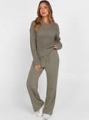 Thumbnail 1 de ANRABESS Women's Crochet Sweater Set 📷