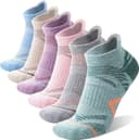 Thumbnail principal de ANTSANG Merino Wool Ankle Hiking Socks 6 pairs 🧦