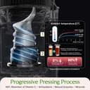 Thumbnail 1 de Anybear 4.9" Cold Press Juicer ⚙️