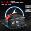 Thumbnail 4 de AOBEN Cordless Impact Wrench 1/2" 600N·m torque 🔧