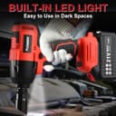 Thumbnail 5 de AOBEN Cordless Impact Wrench 1/2" 600N·m torque 🔧