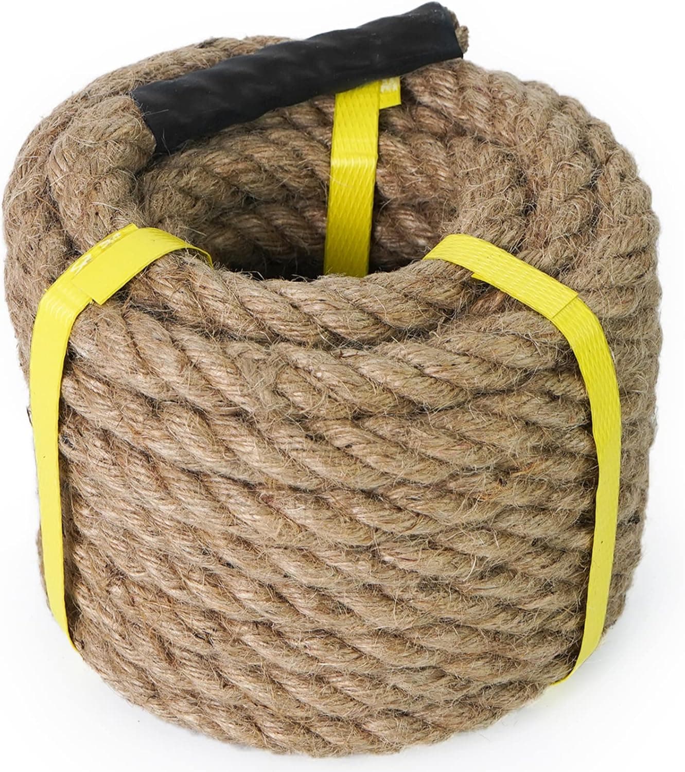 Aoneky Jute Rope 1.25 in x 25 ft Twisted Rope 🪢