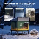 Thumbnail 1 de Apasiri Outdoor Heated Cat House with Insulation 🐱