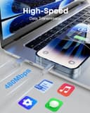 Thumbnail 5 de Apple iPhone Lightning Cable 10 ft 3-pack 📱