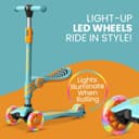 Thumbnail 6 de Aqua Orange 3 Wheel Scooter with Seat for Kids 🛴