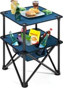 Thumbnail principal de ARMOR CASTLE Folding Camping Table with 4 Cup Holders 🏕️