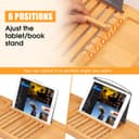 Thumbnail 2 de Artmalle Luxury Bathtub Caddy Tray — Bamboo tub tray 🛁